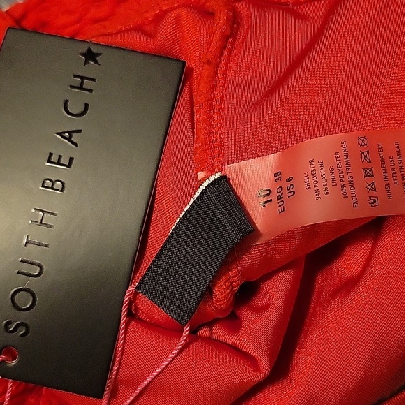 South Beach Crinkle Strappy once piece - Picture 5 of 8